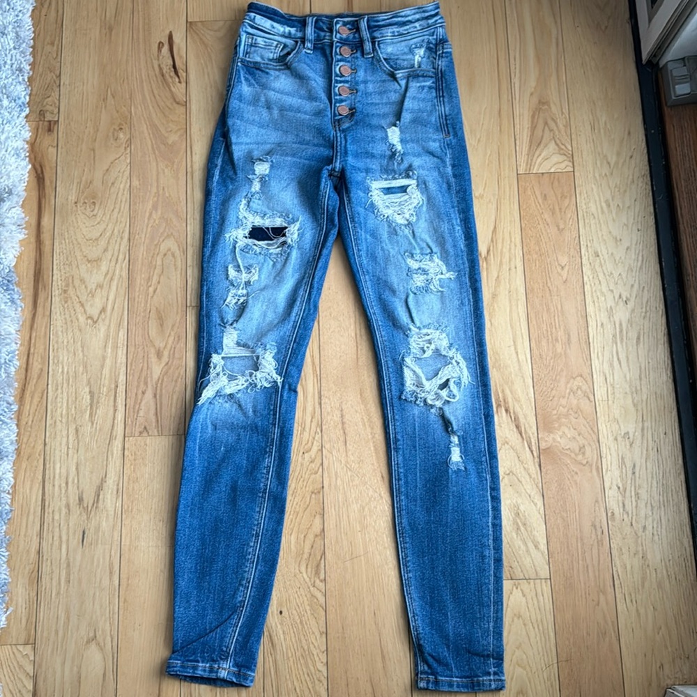 Blue Skinny Jeans